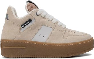 Off the Pitch Mocha Sneakers Beige/Bruin Dames - Dames - Sneakers - Beige - 36 EU - Schoenen