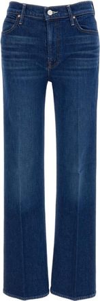 Mother Dark Blue Bootcut High Rise Jeans