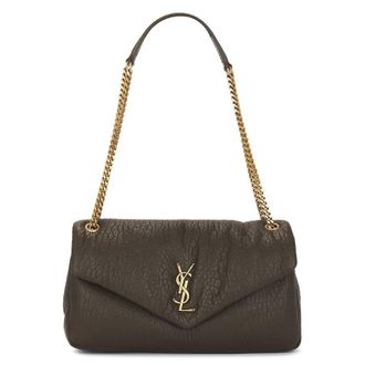 Saint Laurent Medium Calypso Lambskin Shoulder Bag