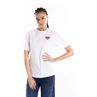 Pinko Pinko, Dames, Tops, Wit, Maat: L Katoen