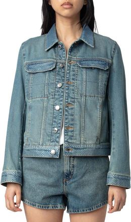 Zadig&Voltaire Kioky Denim Jacket