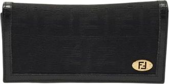 Fendi Pre-owned Wallets, female, Black, Size: ONE SIZE Pre-owned Vintage Wallet