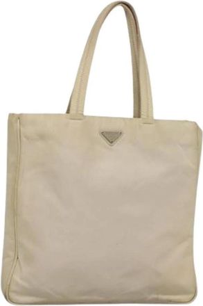 Prada Pre-owned Nylon prada-bags - Dames - Vintage Shopper - Beige - ONE Size - Nylon - Vintage