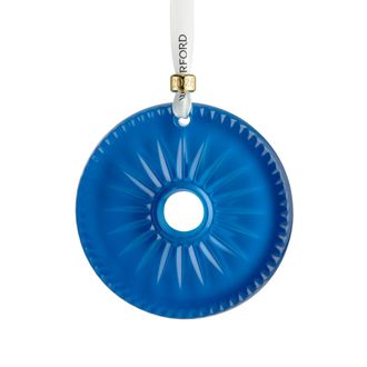 Waterford New Year Disc Firework Blue