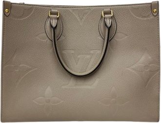 Louis Vuitton Monogram Empreinte Tourterelle Monogram Empreinte Tote Bag (Pre-Owned)