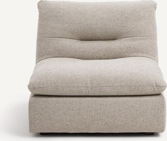 AM.PM Modulaire haardstoel in getextureerd linnen en viscose, GIULIANO