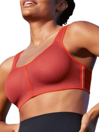 Anita Womens PanAlp Air Sports Bra - Red Polyamide - Size 32F