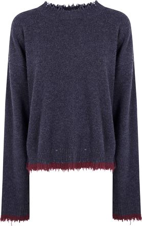 Uma Wang Top Long Sleeves Uw894 Dark Grey Red