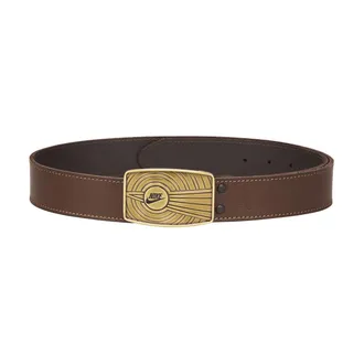 Nike Mens Leather Belt in Brown | 180060-200