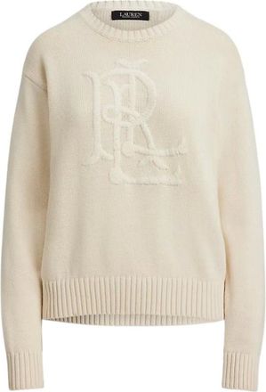 Ralph Lauren Pullover a maniche lunghe Riednee - - Knitwear - Donna - Beige - S