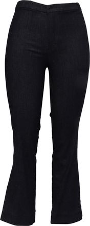 Max Mara S Max Mara Slim Jeans in Navy Blue Cotton