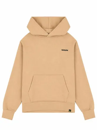 Barrow Oversize Cotton Sweatshirt - Beige