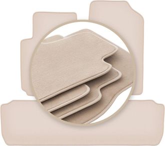 OEM Alfombrillas Premium Beige Para: Citro&euml;n Xsara Picasso Monovolumen 1997-2010