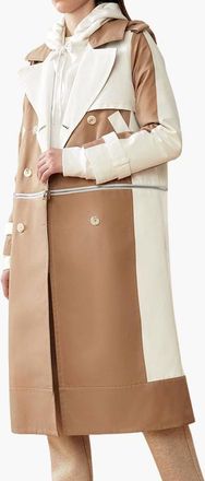 Caalo Water-Resistant Convertible Trench Coat in Camel at Nordstrom, Size Medium