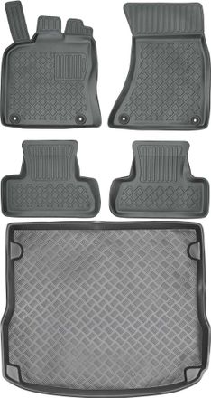 OEM Juego De Alfombrillas Para Coche Y Maletero Para Audi Q5 I Suv (2008-2016)