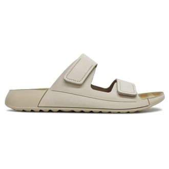 Ecco Ecco 2nd Cozmo 206823 Leather Womens Comfort Sandals - Limestone - Size:UK 5-5.5