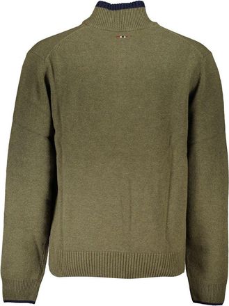 Napapijri Half-Zip Knit Sweater - Green