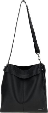 Givenchy Shoulder Bags, female, Black, ONE SIZE, Medium Belted Hobo Bag