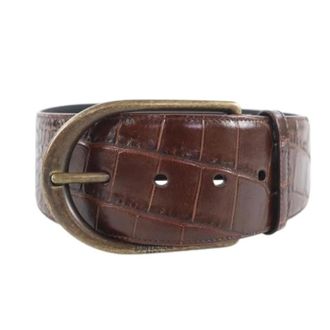 Saint Laurent Pre-owned Vintage Belt - female - Saint Laurent Vintage - Vintage Belts - Brown - ONE SIZE - Pre-owned