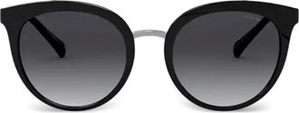Emporio Armani round-frame sunglasses - Black