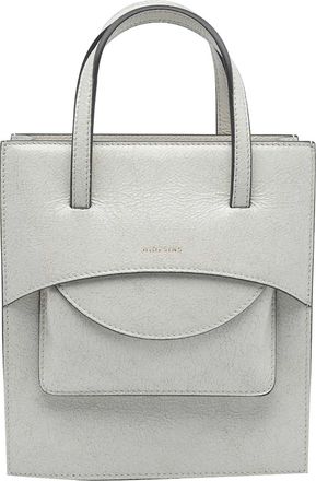 Hidesins White Pocket Handbag