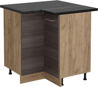 Vicco Armario De Esquina R-line, Gris Noble, 75.6 Cm, Et Antracita