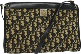 Dior Pre-owned Vintage Canvas Schoudertas - Dames - Vintage Schoudertas - Veelkleurig - ONE Size - Leer - Vintage