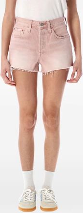 Levi's 501 shorts - women - Cotton - 25 - Pink