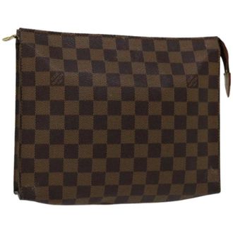 Louis Vuitton Pre-owned Tela pouches - - Pre-owned - Donna - Marrone - ONE SIZE