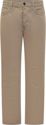 Stone Island Light Brown Straight Jeans
