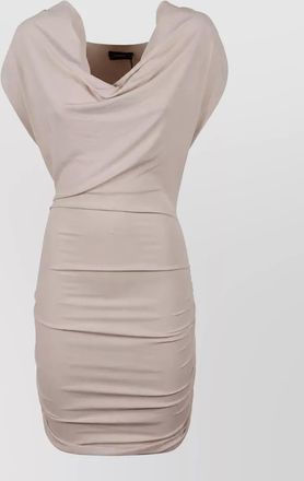 Wardrobe.NYC draped mini dress
