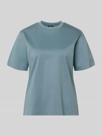 HUGO BOSS Relaxed Fit T-Shirt aus reiner Baumwolle Modell EHARPA in Hellrosa Melange, Gr&ouml;&szlig;e XL