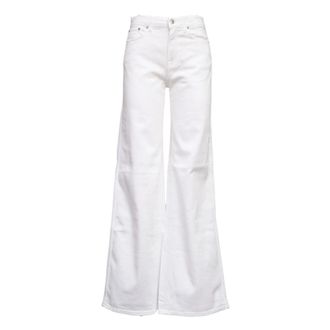 Department Five Wide-leg Jeans - Dames - Loose Fit Jeans - Wit - W28 - Katoen - Jeans