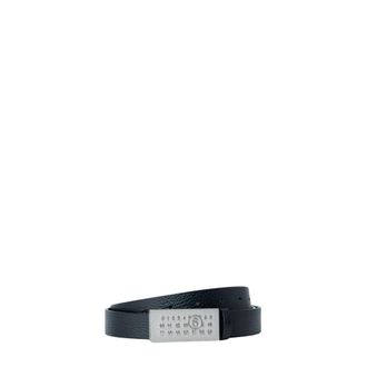 Maison Margiela Belts, female, Black, Size: ONE SIZE Logo Motif Belt
