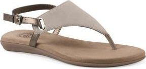 White Mountain Lifted Slingback Sandal in Taupe /Hc Smooth at Nordstrom Rack, Size 9.5