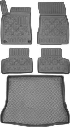 OEM Juego De Alfombrillas Para Coche Y Maletero Para Mercedes Clase A W177 Hatchback (2018)