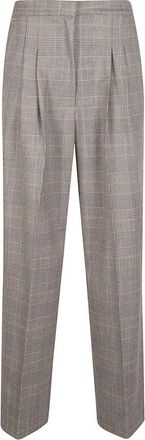 Pantaloni Torino Wide Broeken - Dames - Wijde Broeken - Beige - S - Broeken