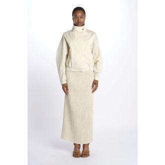 Le 17 Septembre Jassen, Dames, Wit, S, Katoen, Bomber Cotone