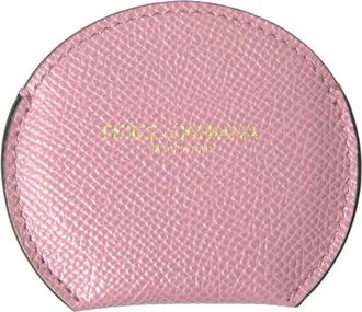 Dolce & Gabbana Beanies - Dames - Accessoires - Roze - ONE Size - Leer - Accessoires
