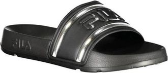 Fila Morro Bay Logo Slipper - Dames - Sandalen - Zwart - 39 EU - Schoenen