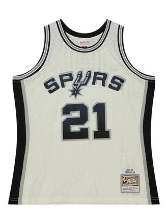 Mitchell & Ness Spurs 1998 Tim Duncan tank top - Neutrals