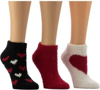 Cuddl Duds 3-Pack Cozy Low Cut Socks in High Rise at Nordstrom Rack