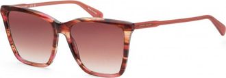 Longchamp Womens LO719S 56 602 Fashion Sunglasses - Red - One Size