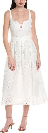 Seraphina Embroidered Midi Dress
