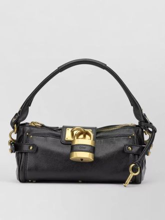 Chlo&eacute; paddington small shoulder bag padlock top handle