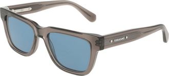 Ferragamo SF2145S 020 Mens Sunglasses Grey Size 54