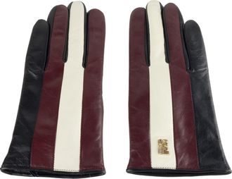 Cavalli Dameshandschoen van rood lamsleer