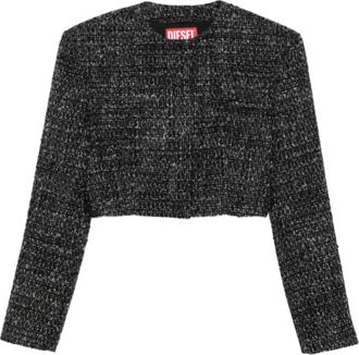 Diesel Mujer, Chaquetas, Negro, Talla: XS