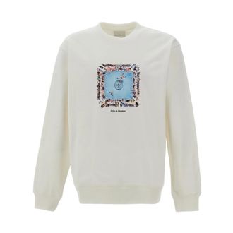 Dr&ocirc;le de Monsieur Sudadera Boxer Ring - Sweatshirts & Hoodies - Hombre - Blanco - XL