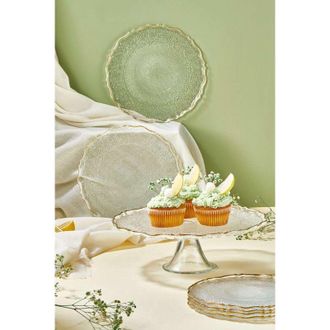 Hermia Set di piatti da dessert Set 100% Bicchiere da bere Trasparente